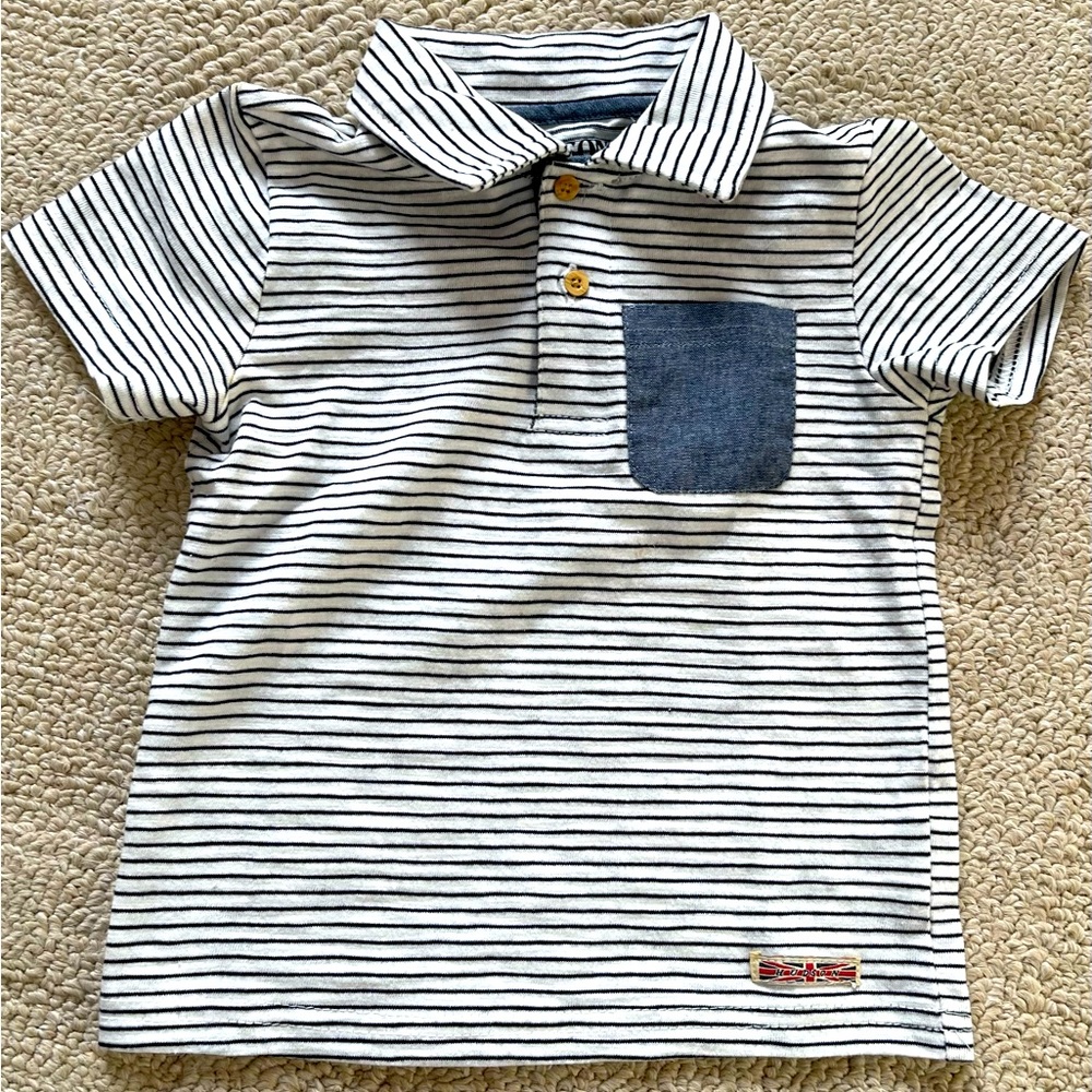 Hudson - polo shirt and jeans set